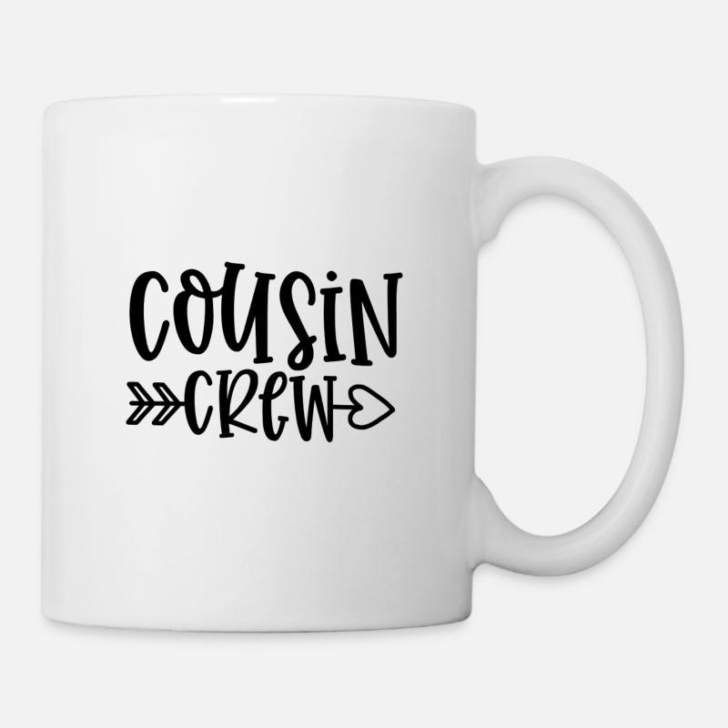 Cousin Crew - Tasse - Weiß