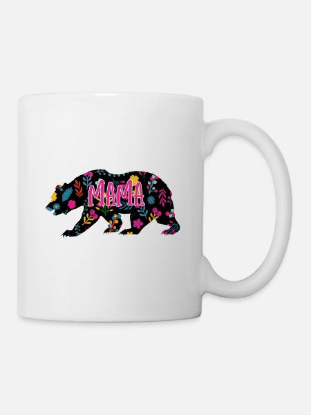 Mama Bear - Mug blanc - blanc