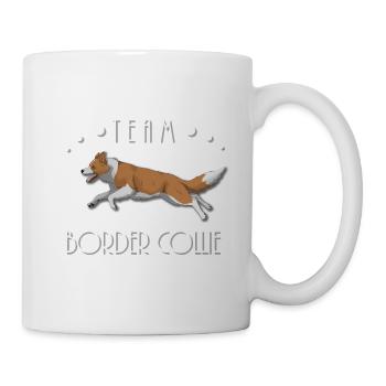 Team Border Collie - EE Red - Mug - white - Right