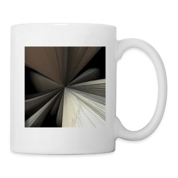 3D Digital Art - fractal abstract cool - Mug - white - Right