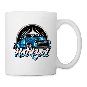 Hot rod Vintage California Summer 1003 - Mug blanc - blanc - Droite