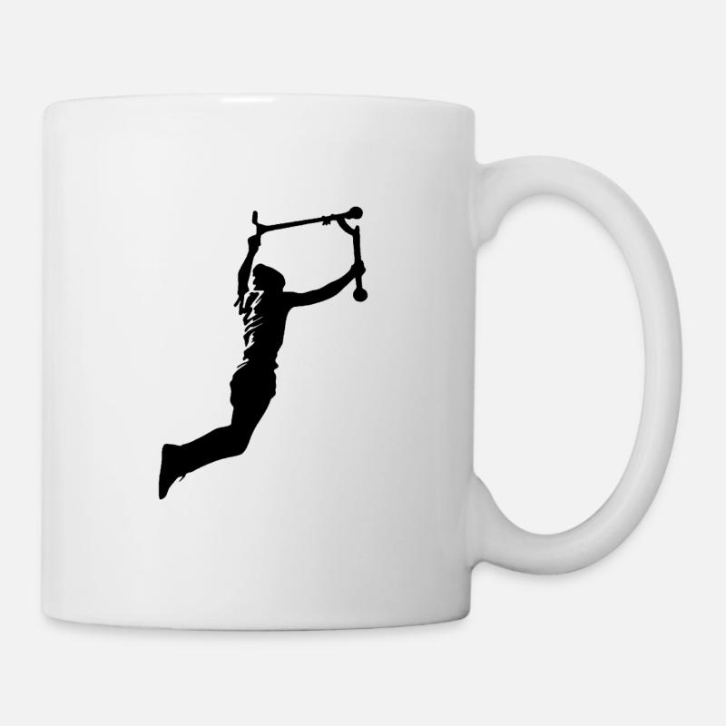 Freestyle-Roller - Tasse - Weiß