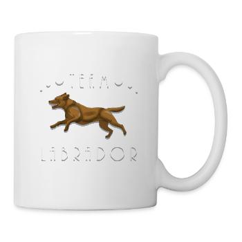 Team Labrador - Fox Red - Mug - white - Right