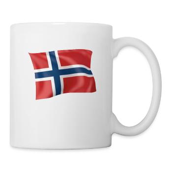 flag of Norway - Mug - white - Right