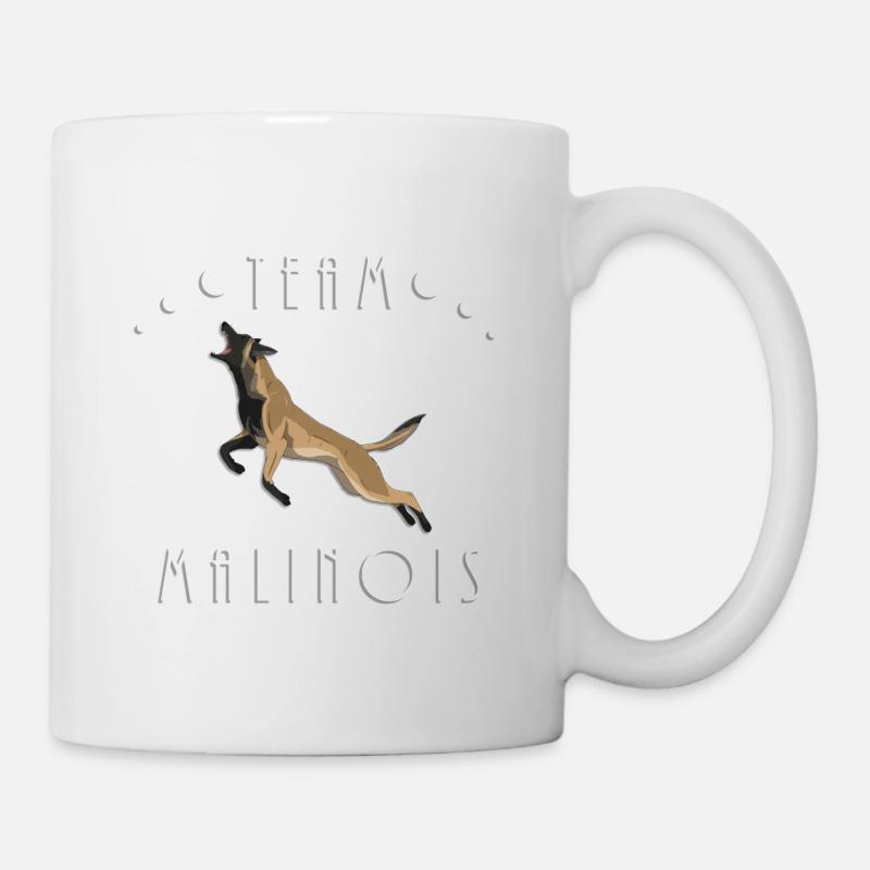 Team Malinois - Tasse - Weiß