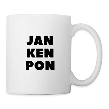 JAN KEN PON - Mug blanc - blanc - Droite
