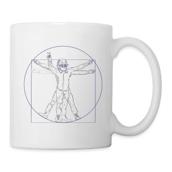 Racing driver - Mug - white - Right