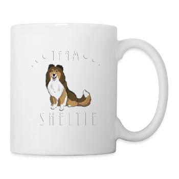 Team Sheltie - Sand - Mug - white - Right