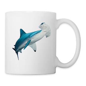 hammerhai - Tasse - Weiß - Rechts
