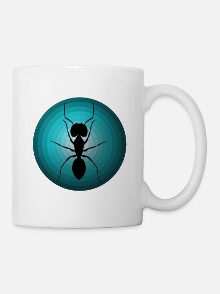 Fourmis - Mug blanc - blanc
