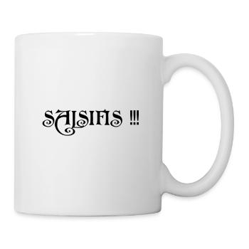 Salsifis !!! - Mug blanc - blanc - Droite
