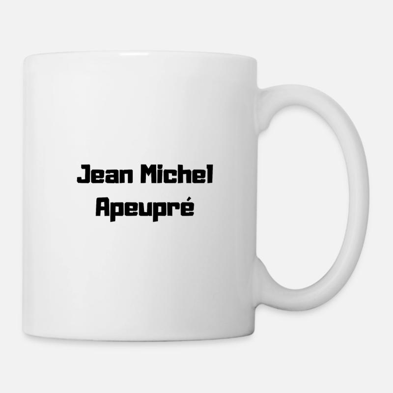 Jean michel Apeupré - Mug blanc - blanc