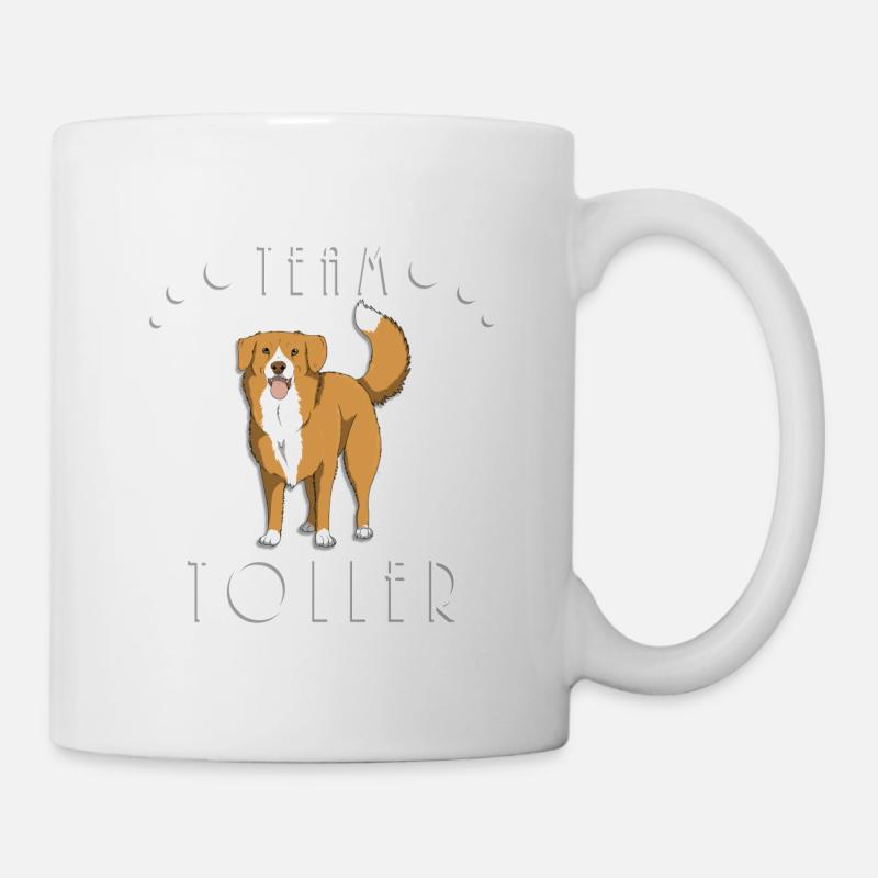 Team Toller - Mug blanc - blanc
