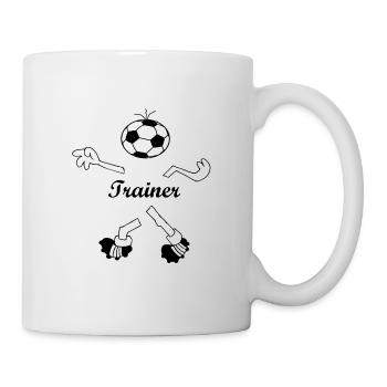 Entraîneur - Mug blanc - blanc - Droite
