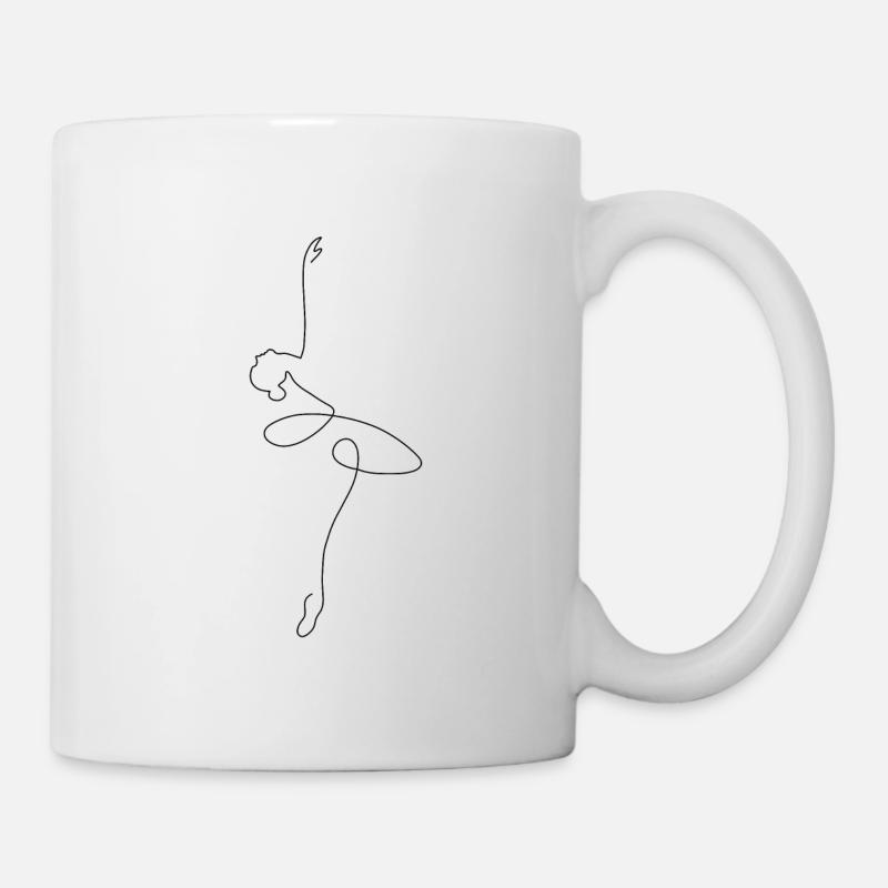 Ballet dancer - Mug - white