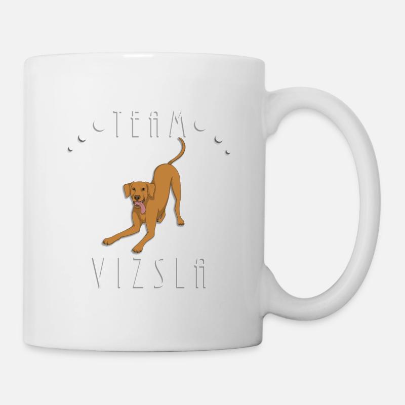 Team Vizsla - Smooth Coat - Mug blanc - blanc
