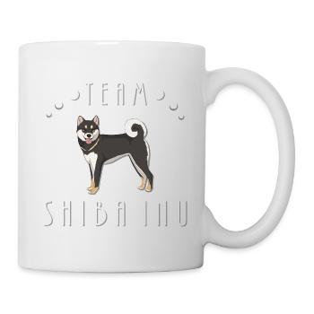 Team Shiba Inu - Black and Tan - Mug blanc - blanc - Droite