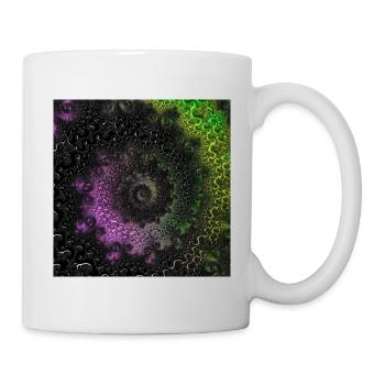 Fractal # 65_2 Amount of Mandelbrot - Mug - white - Right