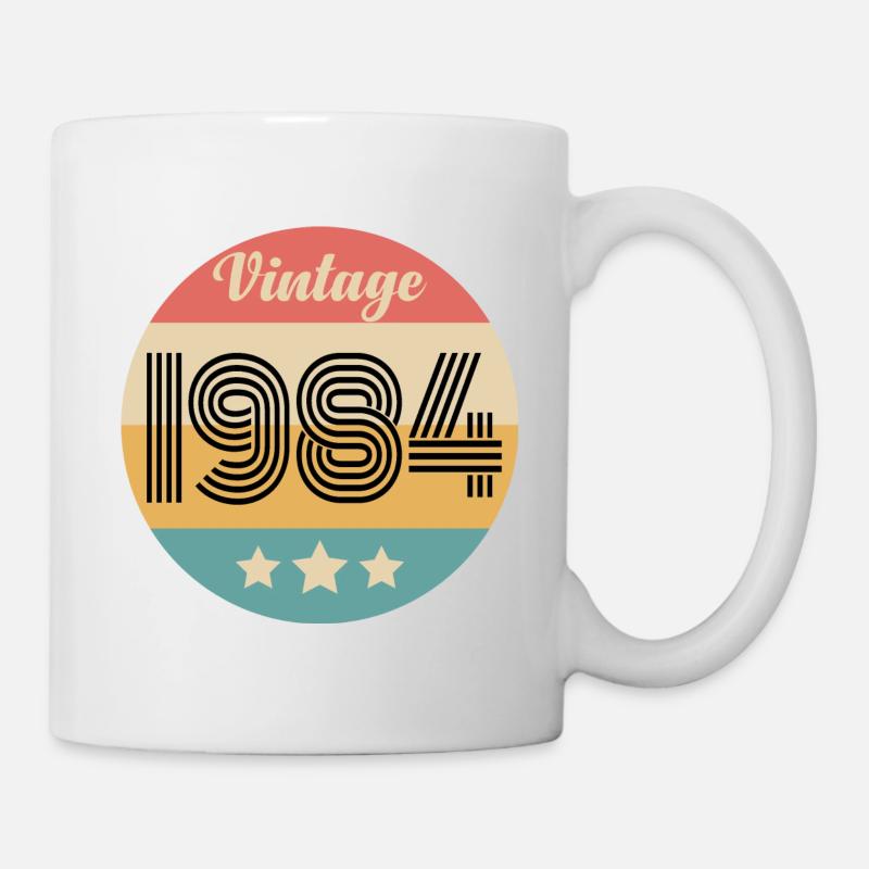 vintage 1984 - Mug - white