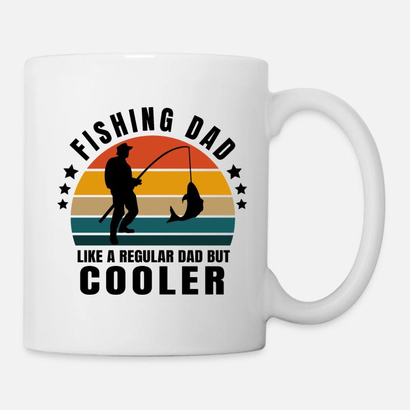Fishing dad - Mug - white