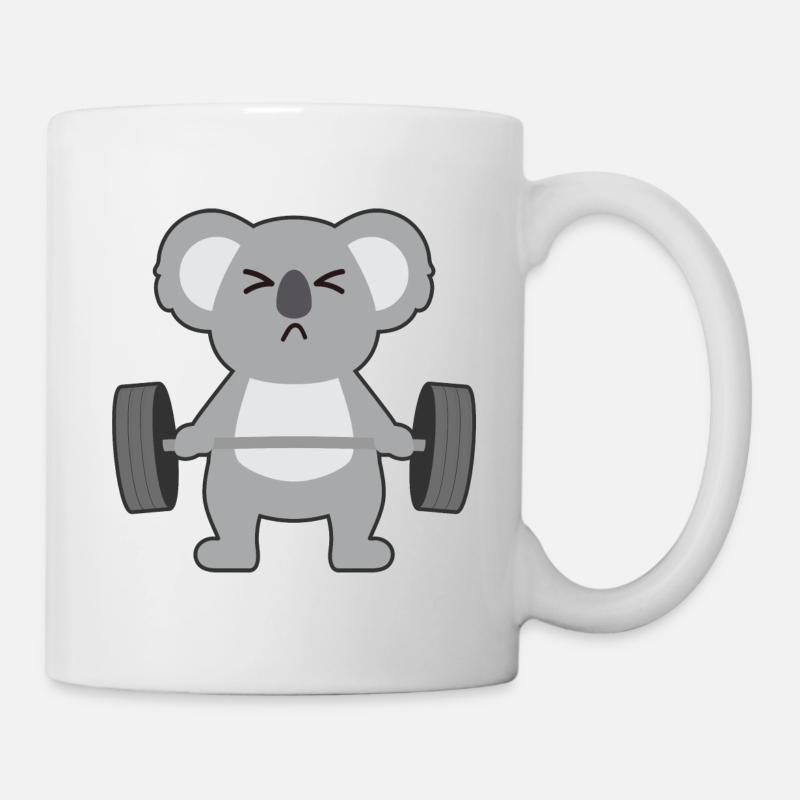 Deadlift - Tasse - Weiß