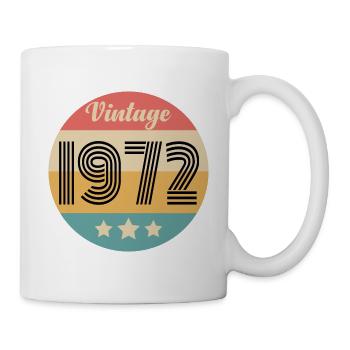vintage 1972 - Mug - white - Right
