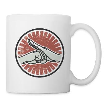 Respekt - Das ist der Weg - Tasse - Weiß - Rechts