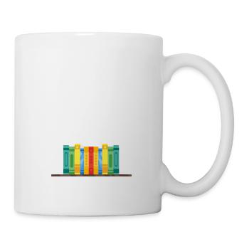 Touch My Shelf Reader ou librarian cadeau - Mug blanc - blanc - Droite