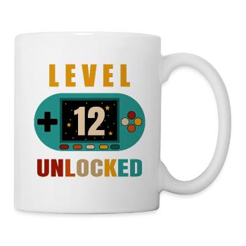 12th birthday gamer - Mug - white - Right
