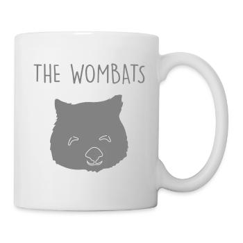 Der Wombat - Tasse - Weiß - Rechts