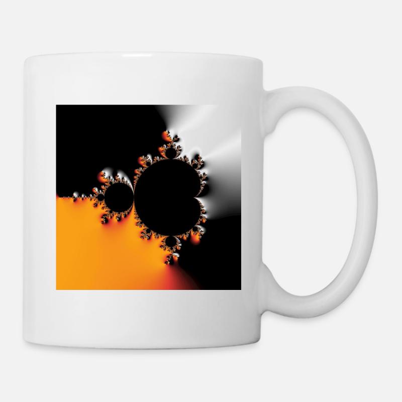 Fractale #43 - Mug blanc - blanc