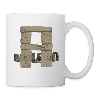 stonehenge a - Tasse - Weiß - Rechts
