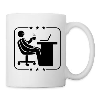 Chef Faul Boss Chillen - Mug - white - Right