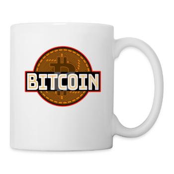 Bitcoin Krypto Bitcoinshirt - Tasse - Weiß - Rechts