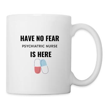 Infirmière psychiatrique - Mug blanc - blanc - Droite