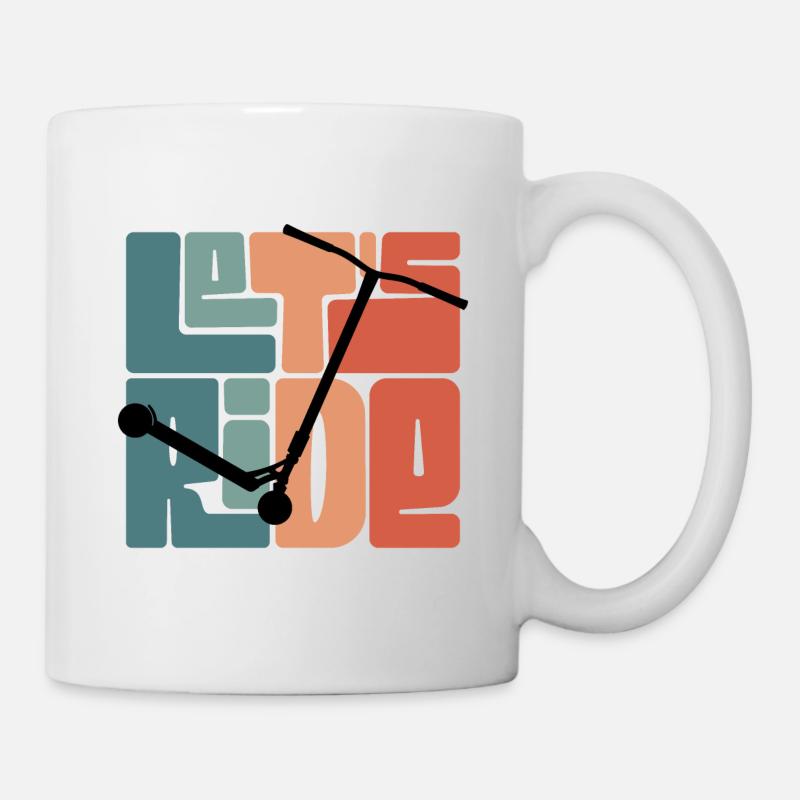 Let es ride - Tasse - Weiß