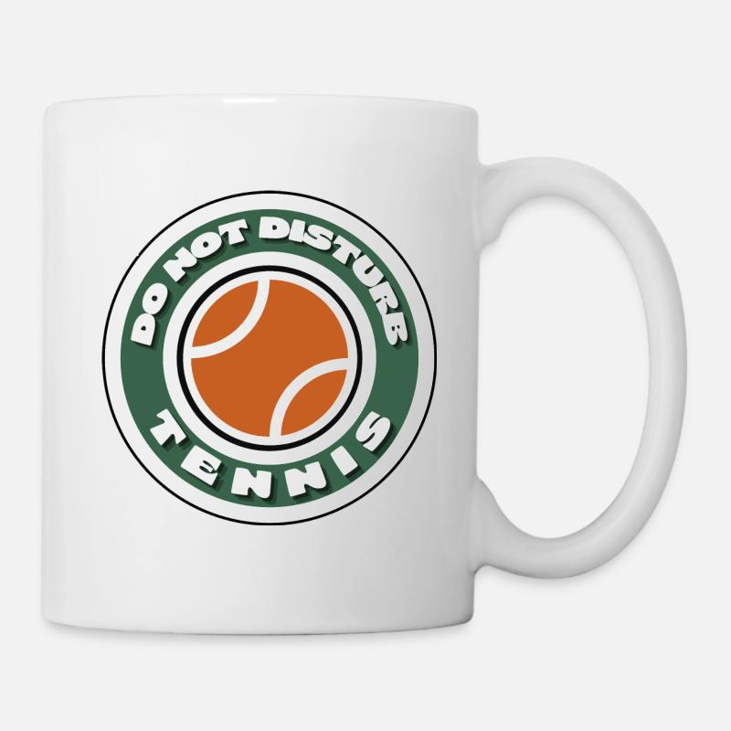 Tennis do not disturb - Mug blanc - blanc