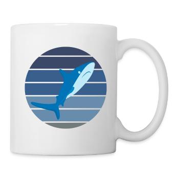 Hai - Tasse - Weiß - Rechts