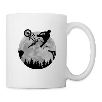 Bicycle BMX MTB Mountain Bike Gift Idea - Mug - white - Right
