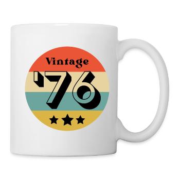 millésime 1976 - Mug blanc - blanc - Droite