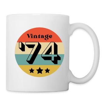 vintage 1974 - Mug - white - Right