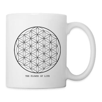 The flower of life - Mug - white - Right
