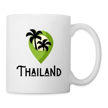 Thaïlande T-Shirts & Hoodies Cadeau Asie Fans - Mug blanc - blanc - Droite