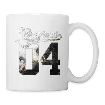 22E ANNIVERSAIRE 2004 ORIGINAL 04 - Mug blanc - blanc - Droite