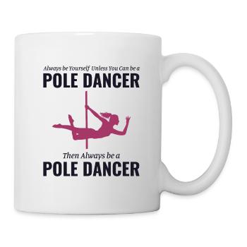 Pole Sport Dance Dancer Competition Acrobatics - Mug - white - Right