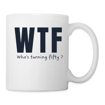 50th birthday - Mug - white - Right
