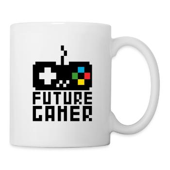Future Gamer Nachwuchs Gaming Baby Jungen Kinder - Tasse - Weiß - Rechts