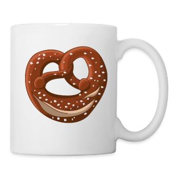 Bretzel bavarois - Mug blanc - blanc - Droite