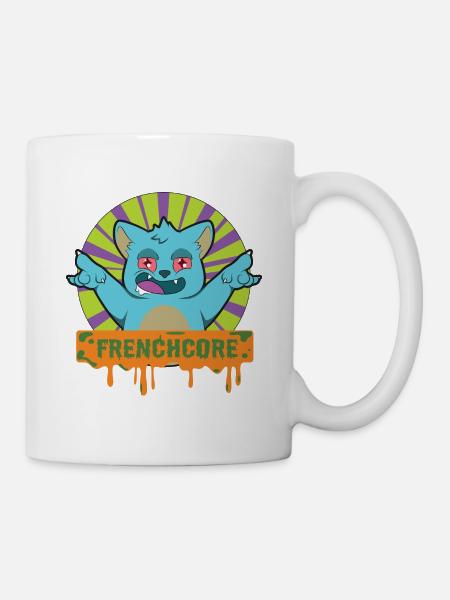 FRENCHCORE FRENCH CORE Cat - Mug - white