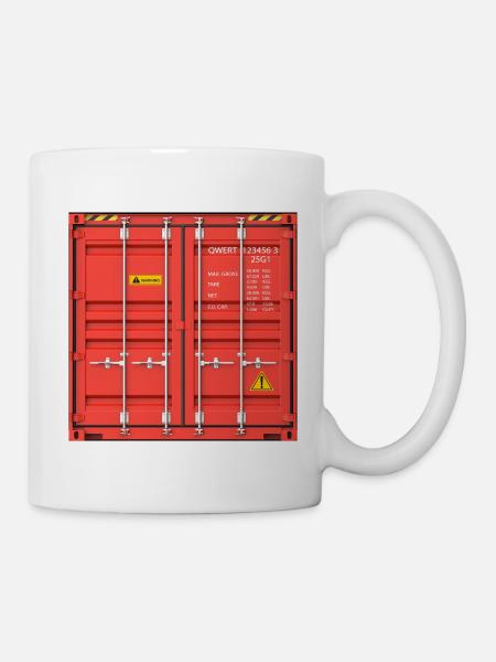 Container - Tasse - Weiß